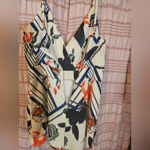 Floral Striped Dress